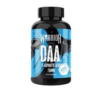 Warrior DAA D-Aspartic Acid Supplement 750mg - 120 Capsules Pure Testosterone Support Supplement for Men with Muscle Growth, Strength & Vitality Natural Ingredients
