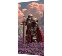 Warrior Diamond Painting Sword Diamond Art Kits Adults, DIY 5D Crystal Art for Adults Kids Round Rhinestone Gem Dots Embroidery Paintings Crafts Kits Beginners, Home Wall Decor Gifts 100x200cm r5-ko21