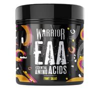 Warrior EAA Amino Acids Powder, 360g - Essential Amino Acid Supplements for Intra Workout & During Exercise, Muscle Post-Training Recovery Drink, EAAs Hydration Support, 30 Servings, Fruit Salad