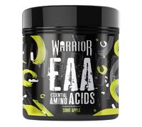 Warrior EAA Powder 360g | 9 Essential Amino Acids + Cluster Dextrin + Citrulline + Taurine | Muscle Growth, Recovery, Hydration & Energy | Vegan | Zero Sugar | Zero Artificial Colours | Sour Apple