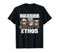 Warrior Ethos a Cat Ethos and Funny Cat Shirt for Cat Lovers T-Shirt