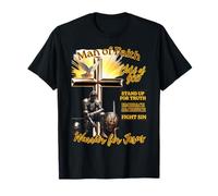 Warrior Faith Jesus Strength Spiritual Sacrifice Christian T-Shirt