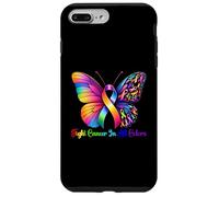 Warrior Fight cancer in all and every color Ribbon Butterfly Case for iPhone 7 Plus/8 Plus