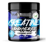 Warrior Flavoured Creatine Monohydrate Powder 300g (90 Servings) - Creatine Powder Drink, Creatine for Performance, Strength & Recovery (Not Creatin