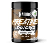 Warrior Creatine Monohydrate Powder 500g - Micronised for Easy Mixing and Consumption - Proven to Improve Physical Performance/Recovery, 5g Servings (Cool Cola)