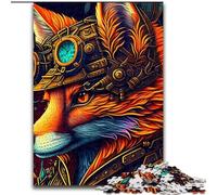 Warrior Fox 1000-Piece Jigsaw Puzzle Puzzles for Adults for Mother'S Day, Birthdays, Christmas 26x38cm