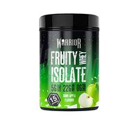 Warrior Fruity Clear Whey Isolate - Rapid Digesting Protein Powder - Refreshingly Fruit Flavoured Shakes - Easy to Drink & Consume Post Workout, Low Sugar, 15 Servings (Sour Apple, 375g)