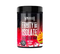 Warrior Fruity Clear Whey Isolate - Rapid Digesting Protein Powder - Refreshingly Fruit Flavoured Shakes - Easy to Drink & Consume Post Workout, Low Sugar, 15 Servings (Fruit Punch, 375g)