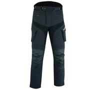 warrior gears Motorcycle Softshell Mens Waterproof Trousers Black, Men’s Softshell Motorcycle Waterproof Trouser, Breathable and Wind Resistant Mens Walking Pants (W40/L31)