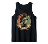 Warrior Gladiators Ancient Rome Spartacus PRO Fighter Tank Top