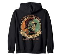 Warrior Gladiators Ancient Rome Spartacus PRO Fighter Zip Hoodie