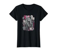 Warrior Goddess Freya Seidr is My Weapon Art Value Graphic T-Shirt, Women, Black, L