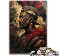Warrior Jigsaw Puzzles for Adults 1000 Piece Puzzle, Toy Intellectual Game Artists Collection, Fine Art 26X38CM