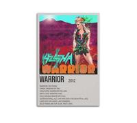Warrior Kesha Minimalist Print Album Cover Signed Limited, Music Album Cover,Pop Hip Hop Rap Singer Star Music Poster Aesthetic Canvas Wall Art for Girl And Boy Teens Dorm Decor 12x18inch(30x45cm) U