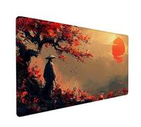 Warrior Large Mouse Mat 1200x600x3mm, Sun Extended Mouse Pad with Stitched Edges, Gaming Mousepad with Soft Smooth Surface, Desk Mat for Desk Accessories and Office Accessories, Gifts for Men 5-7731