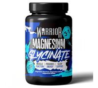 Warrior Magnesium Glycinate 3-in-1 Complex - High Strength Absorption Nutrition Supplement 384mg 120 Vegan Capsules, UK Made Cognitive Wellness and Enhances Sleep & Muscle Relaxation