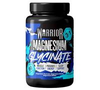 Warrior Magnesium Glycinate 3-in-1 Complex - High Strength Absorption Nutrition Supplement 384mg 90 Vegan Capsules, UK Made Cognitive Wellness and Enhances Sleep & Muscle Relaxation