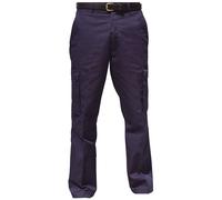 Warrior Men's Cargo Workwear Trousers in Navy | Size: 30L Warrior Navy 30L