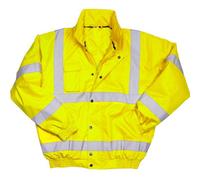 Warrior Mens Tulsa Hi-Vis Bomber Jacket