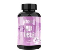 Warrior Milk Thistle High Strength Capsules - Anti-inflammatory Liver Detox for Immune System Support - Organic, Vegan, Non-GMO, Antioxidant - Herbal Nutrition Supplement - 90 Caps