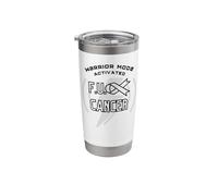 Warrior Mode Activated F.U.Cancer (flip You Cancer) Stainless Steel Insulated Tumbler