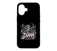 Warrior Moon Huntress DIANA Roman Goddess Archer Case for iPhone 16