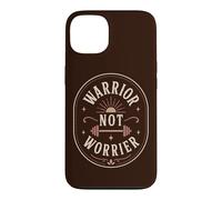 Warrior Not Worrier Gym Humor Fitness Motivation Case for iPhone 13