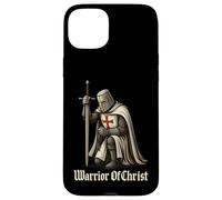 Warrior of Christ - Catholic Knight Templar Crusader Case for iPhone 15 Plus