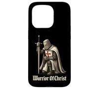 Warrior of Christ - Catholic Knight Templar Crusader Case for iPhone 15 Pro