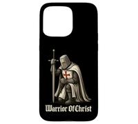 Warrior of Christ - Catholic Knight Templar Crusader Case for iPhone 15 Pro Max