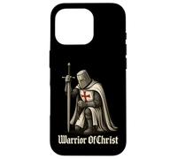 Warrior of Christ - Catholic Knight Templar Crusader Case for iPhone 16 Pro