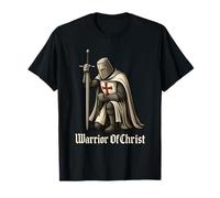 Warrior of Christ - Catholic Knight Templar Crusader T-Shirt