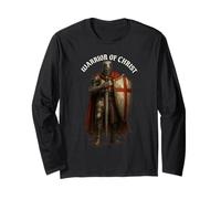 Warrior of Christ - Catholic Templar Knight Crusader Long Sleeve T-Shirt