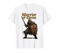 Warrior of Christ - Deus Vult! - Knights Templar T-Shirt