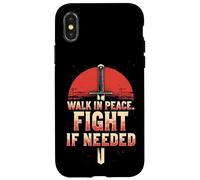 Warrior of peace Case for iPhone X/XS