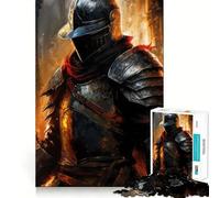 Warrior of The Darkness 1000 Piece Teenager Puzzles Mental Focus Game Precision Cut Smooth Edges Christmas Stocking Stuffer Game (38x26cm)