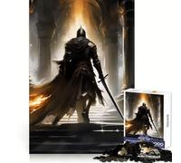 Warrior of The Darkness Jigsaw Puzzles for Adults 1000 Pieces Logical Skill Restful Activity Precise Join Holiday Present (38x26cm)
