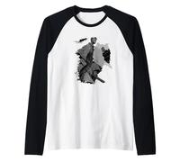 Warrior of Tomorrow: The Samurai from Other time Raglan Baseball Tee