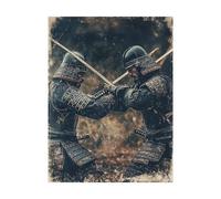 Warrior Paint by Numbers for Adults War Painting by Numbers for Adults, Art Supplies with Color Canvas for Painting 38x28 in 36 Colors of Acrylic Paint and Brush, Wall Art for Room Decor 2YH-13921