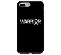 Warrior Parkinson's Disease Awareness Silver Ribbon Case for iPhone 7 Plus/8 Plus