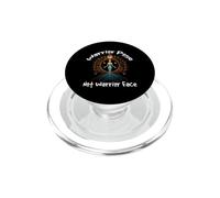 warrior pose not warrior face PopSockets PopGrip for MagSafe