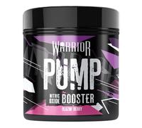 Warrior Pump Non Stim Pre-Workout Powder 225g - Nitric Oxide Supplement - Contains Citrulline Malate, Cyclic Dextrin for Energy, Focus, and Performance - 30 Servings (Blazin Berry)