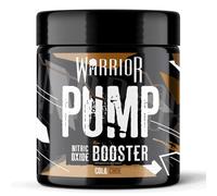 Warrior Pump Pre Workout Powder 225g - Non Stim & Caffeine Free Preworkout Nitric Oxide Supplement - Contains Citrulline Malate, Glycerol, Cyclic Dextrin and Beetroot - 30 Servings, Cola Cube