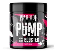 Warrior Pump Non Stim Pre-Workout Powder 225g - Nitric Oxide Supplement - Contains Citrulline Malate, Cyclic Dextrin for Energy, Focus, and Performance - 30 Servings (Bubblegum)
