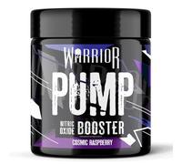 Warrior Pump Non Stim Pre-Workout Powder 225g - Nitric Oxide Supplement - Contains Citrulline Malate, Cyclic Dextrin for Energy, Focus, and Performance - 30 Servings (Cosmic Raspberry)
