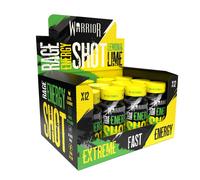 Warrior Rage Energy Shot ? Pre Workout Shot ? Energy Drink ? 12 x 60ml ? Ready to Drink Supplement ? 200mg Caffeine ? Natural Flavourings, No Added