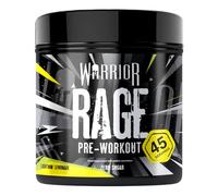 Warrior Rage - Pre-workout Powder - 392g - Energy Drink Supplement with Vitamin C, Beta Alanine and Creatine Gluconate - 45 Servings (Lightnin' Lemonade)