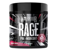 Warrior Rage Pre-Workout Powder, 300 mg Caffeine High Stim Energy Booster with Beta-Alanine, Creatine, BCAAs, Citrulline & AAKG fo