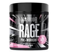 Warrior Rage - Pre-Workout Powder - 392g - Energy Drink Supplement with Vitamin C, Beta Alanine and Creatine Gluconate - 45 Servings (Brutal Bubblegum)