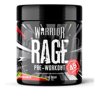 Warrior Rage Pre Workout Powder 392g (45 Servings) - 300mg Caffeine High Stim Energy Drink Supplement + Beta-Alanine, Creatine, BCAA, Taurine, Citru